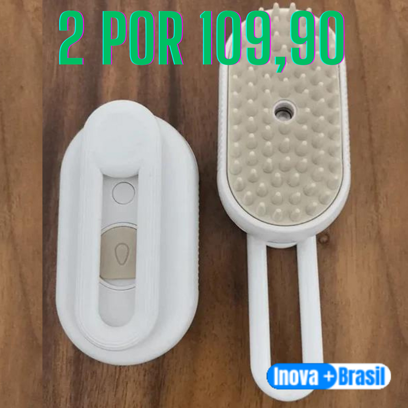 Escova Removedora De Pelos 3 Em 1 - Suave e Eficiente