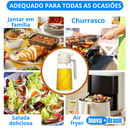 Garrafa de Vidro para Borrifar Óleo na medida certa - Saúde Em Primeiro Lugar