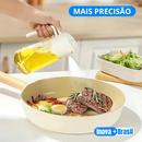 Garrafa de Vidro para Borrifar Óleo na medida certa - Saúde Em Primeiro Lugar