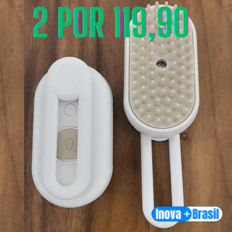 Escova Removedora De Pelos 3 Em 1 - Suave e Eficiente