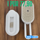 Escova Removedora De Pelos 3 Em 1 - Suave e Eficiente