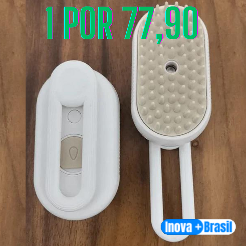 Escova Removedora De Pelos 3 Em 1 - Suave e Eficiente