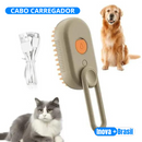 Escova Removedora De Pelos 3 Em 1 - Suave e Eficiente