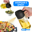 Garrafa de Vidro para Borrifar Óleo na medida certa - Saúde Em Primeiro Lugar