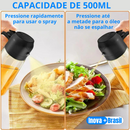 Garrafa de Vidro para Borrifar Óleo na medida certa - Saúde Em Primeiro Lugar