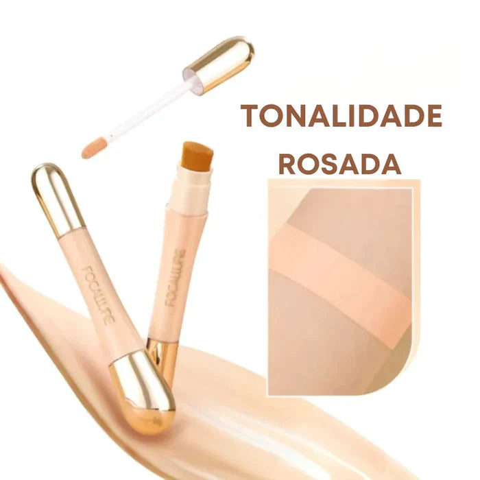 Base Femitta Focallure 2 em 1- Anti Rugas (Últimas unidades) - Inova + Brasil