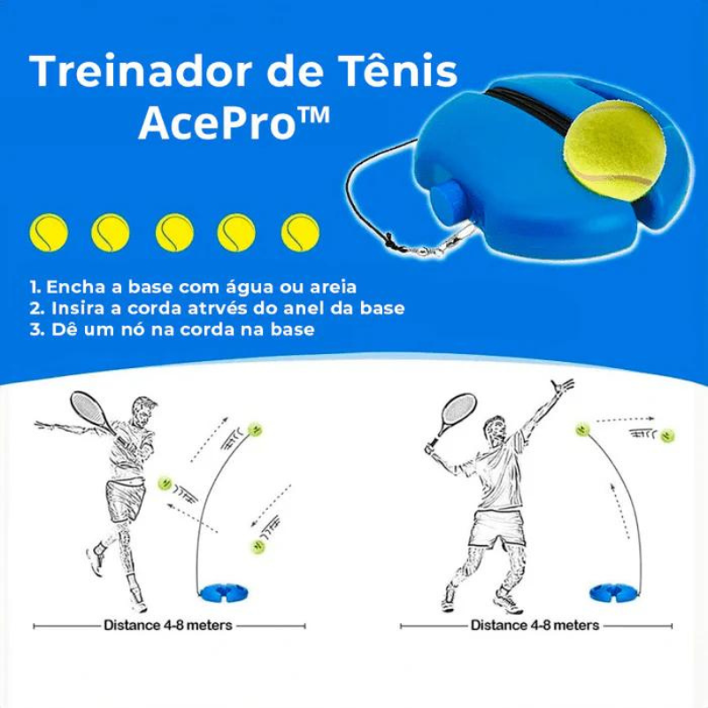 Base de Treinamento Para Tênis