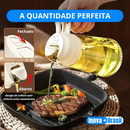 Garrafa de Vidro para Borrifar Óleo na medida certa - Saúde Em Primeiro Lugar