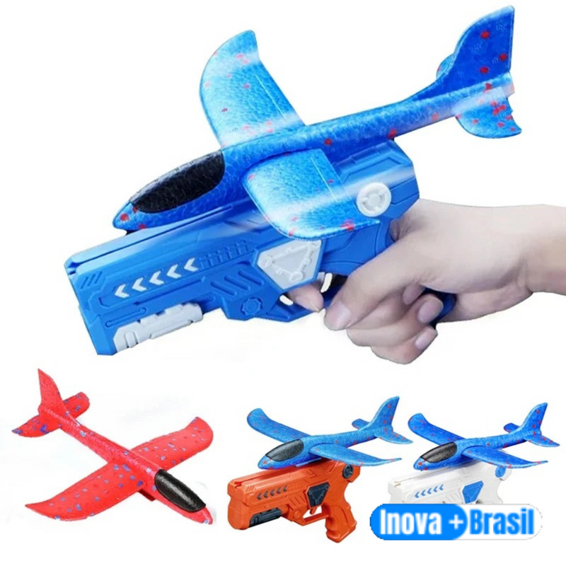 Lançador de Avião Para Crianças - Seguro e Divertido