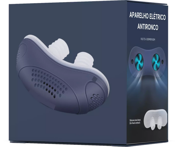 Anti Ronco Elétrico Mini Cpap - Aprovado pelos especialistas da CHEGA DE RONCO. - Inova + Brasil