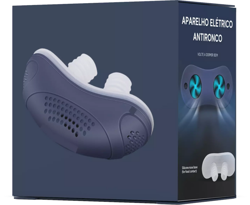 Anti Ronco Elétrico Mini Cpap - Aprovado pelos especialistas da CHEGA DE RONCO. - Inova + Brasil