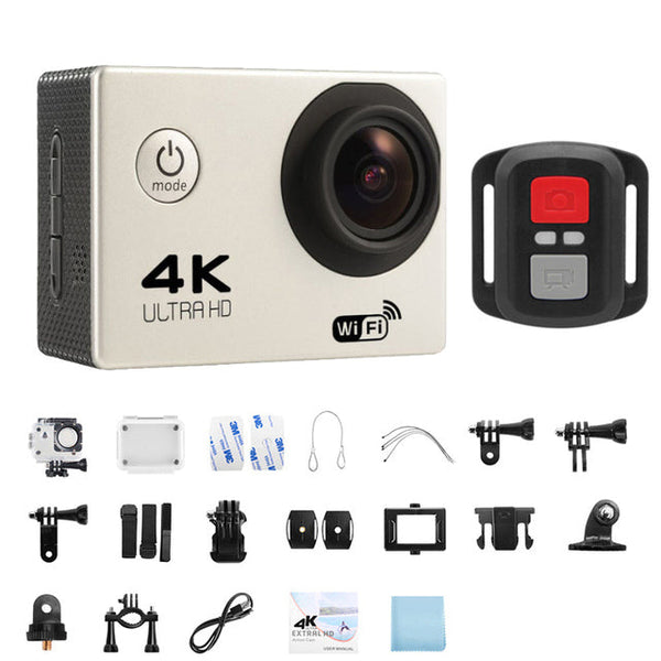 Câmera de Ação Profissional Portátil 4K Ultra HD 60FPS - Estilo Go Pro - Inova + Brasil