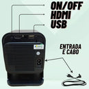 Projetor Hy320 Mini 4k 1080x720p Hd Led