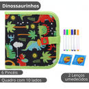 Caderno de Desenho Apagável Para Crianças