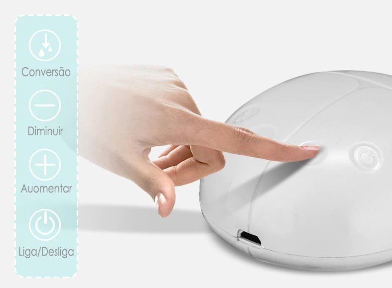 Bombinha para retirada de leite materno Elétrica/MonEasy - Inova + Brasil