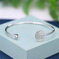 Bracelete Árvore da Vida com Cristais de Zircônia - Inova + Brasil