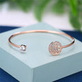 Bracelete Árvore da Vida com Cristais de Zircônia - Inova + Brasil