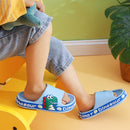 Chinelo Infantil Anti-Derrapante Dino Crocks - Inova + Brasil