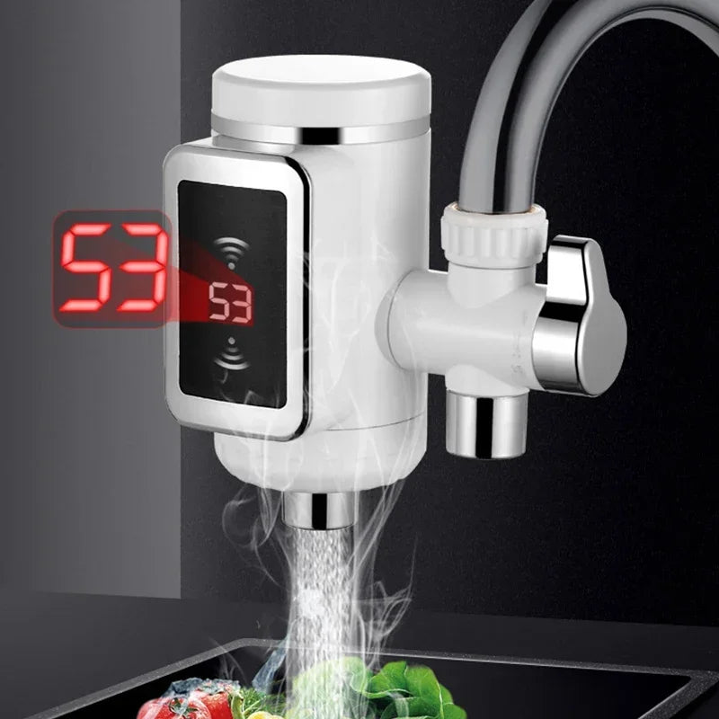 🔥 Transforme Sua Torneira em Elétrica! Aquecimento Instantâneo Digital – Recarregável e Sem Fio