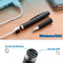 Caneta Espiã com escuta e Câmera 1080P filma tira foto Grava/SecretPen - Inova + Brasil