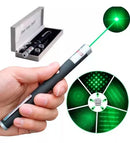 CANETA LASER VERDE 5 PONTAS - LONGO ALCANCE