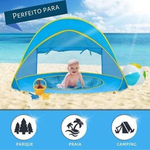Barraca Bebê com Proteção UV - Tenda Kids - Inova + Brasil