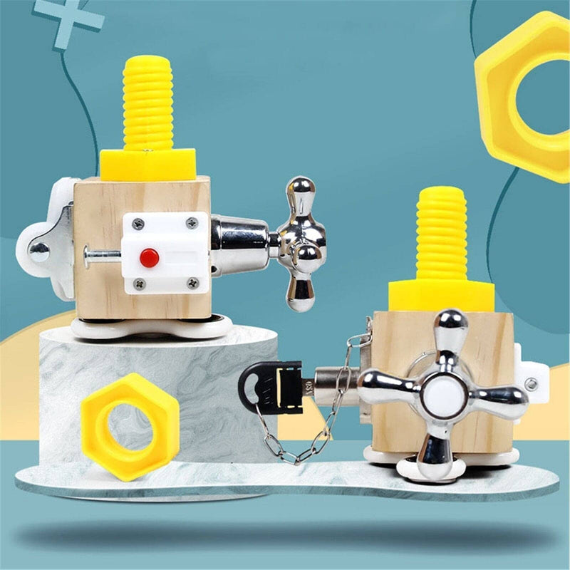 Brinquedo Sensorial Fidget Montessori - Inova + Brasil
