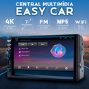 Central Multimídia Universal 7 Polegadas Wifi Gps Mp5 Bluetooth - EasyCar - Inova + Brasil